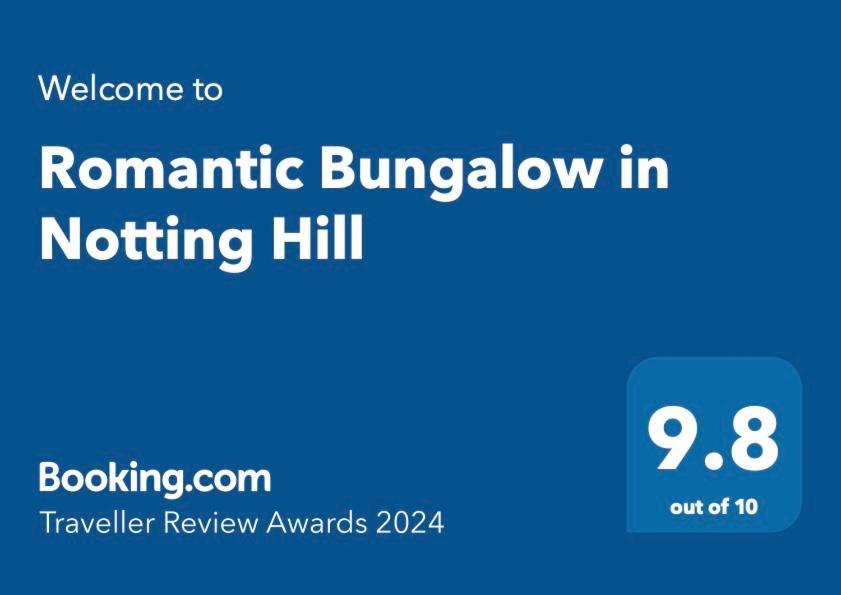Romantic Bungalow In Notting Hill London Exterior photo